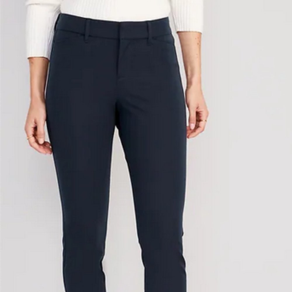 Old Navy Women's Navy Pixie Pants, 14 Petite, NWT